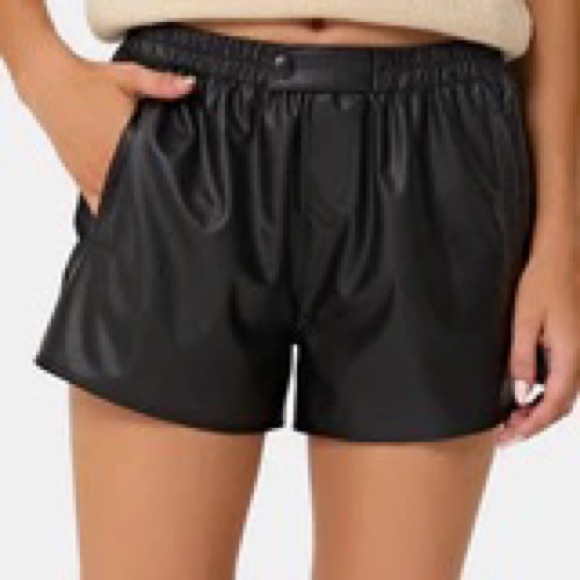 Leather Shorts (Halara) - Picture 5 of 5